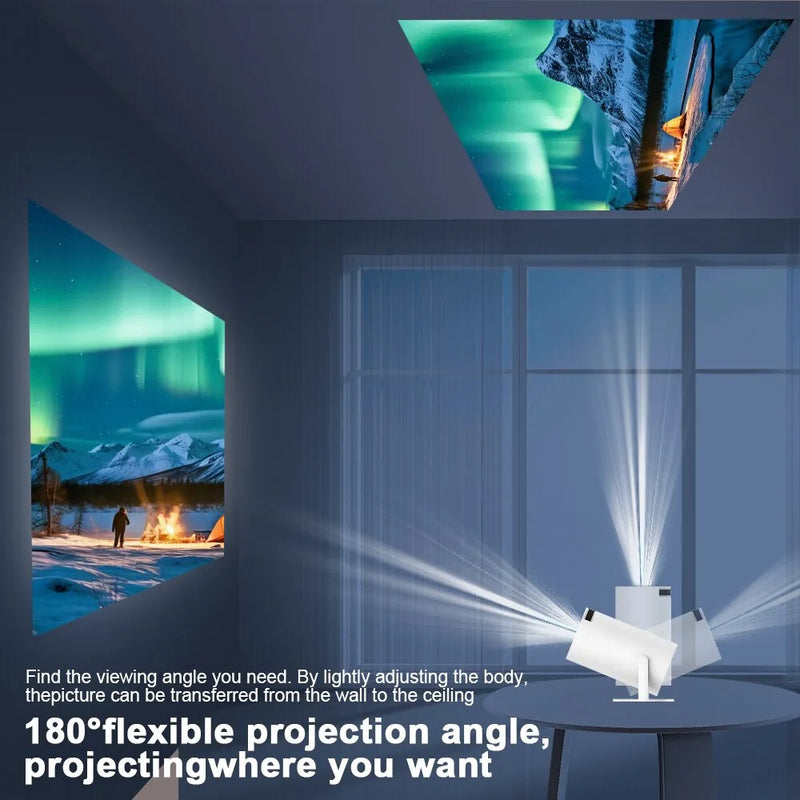 Projetor Magcubic Smart 4K Para Cinema em Casa Dual Wifi6 200 ANSI 1080P*720P (LANÇAMENTO)
